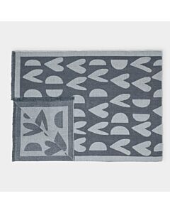 Katie Loxton Printed Blanket Scarf - Chocolate